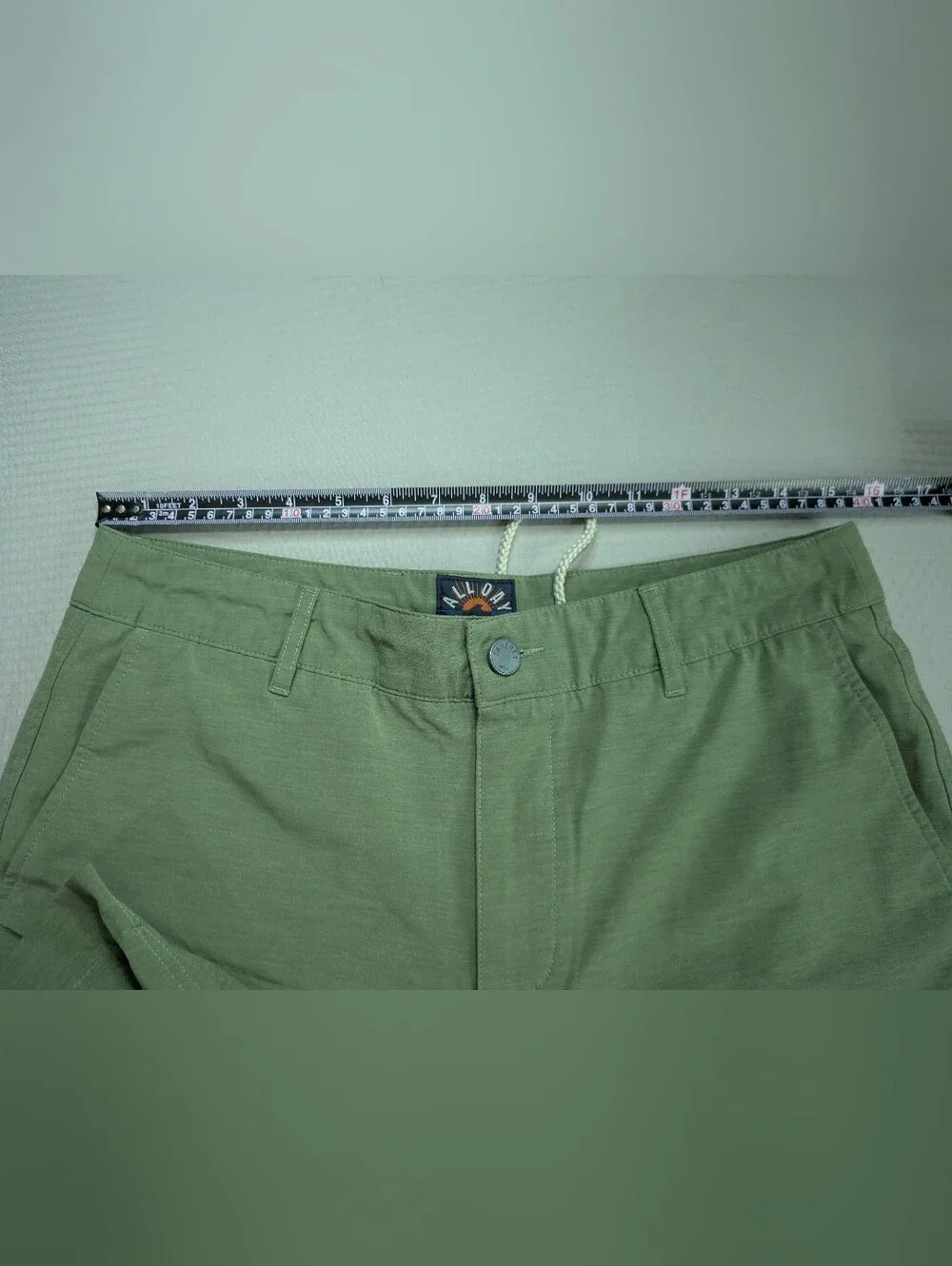Faherty Mens All Day Shorts Size 31 Green Chino Casual Golf Business Travel